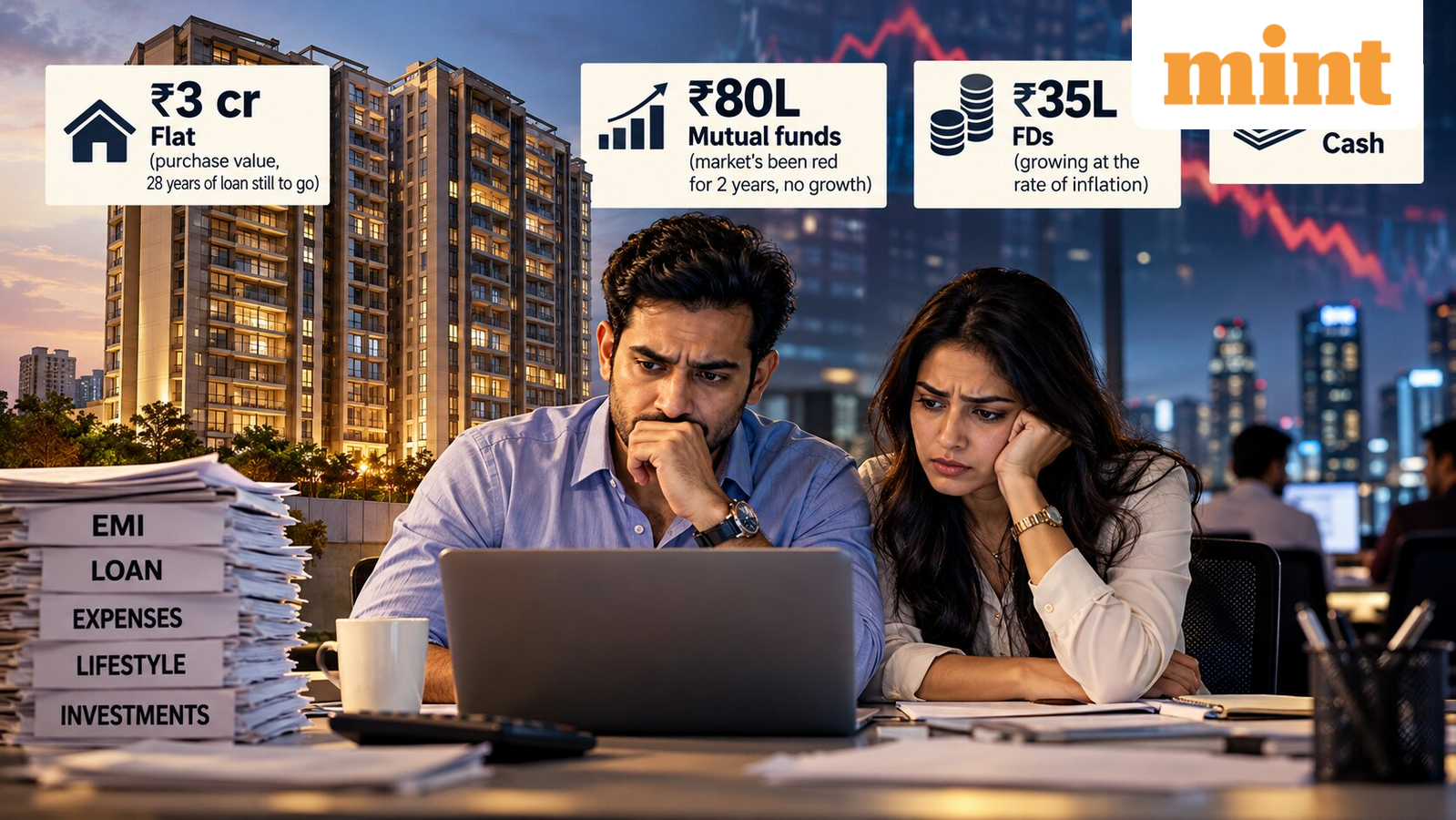 A ₹3 cr home, ₹80 lakh in mutual funds: Why India’s wealthy are still trapped in high-stress jobs despite their assets — Mint India, Bangalore Technology news