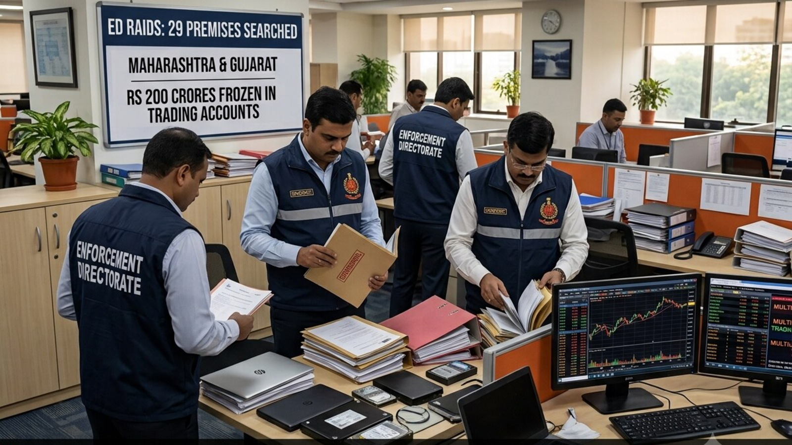 ED raids Mumbai, Ahmedabad and other cities in alleged ₹200 crore 'pump-and-dump' share manipulation case — Mint India, Bangalore Real Estate news