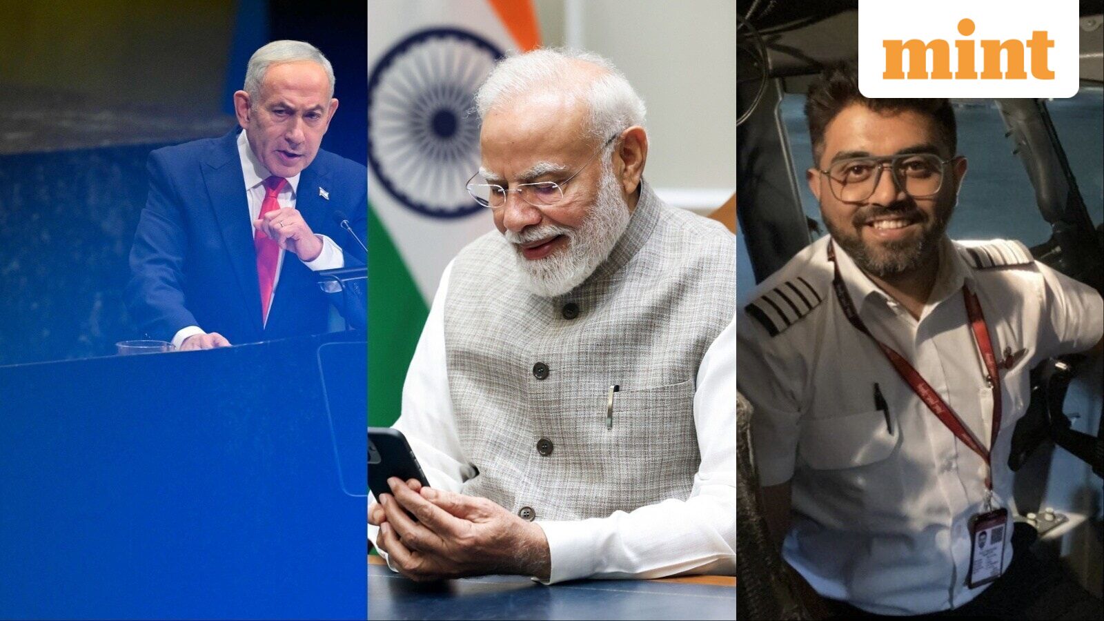 Netanyahu invites PM Modi to light torch with Indian pilot Smit Machchhar at Israel’s Independence Day celebrations — Mint India, Bangalore Technology news