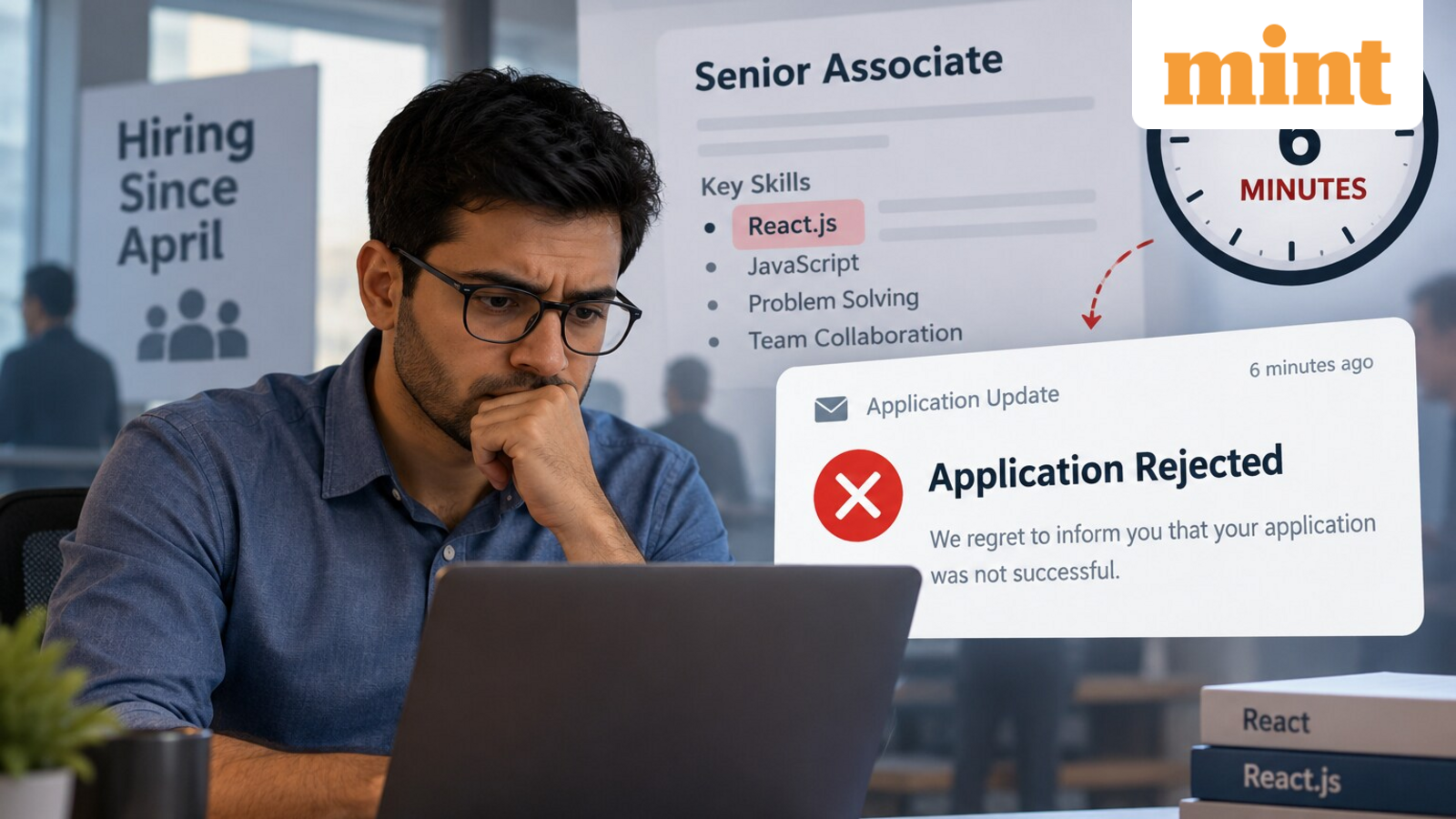 Hiring for months but rejecting qualified candidates? Manager’s 6-minute rejection raises questions about HR tech — Mint India, Bangalore Technology news