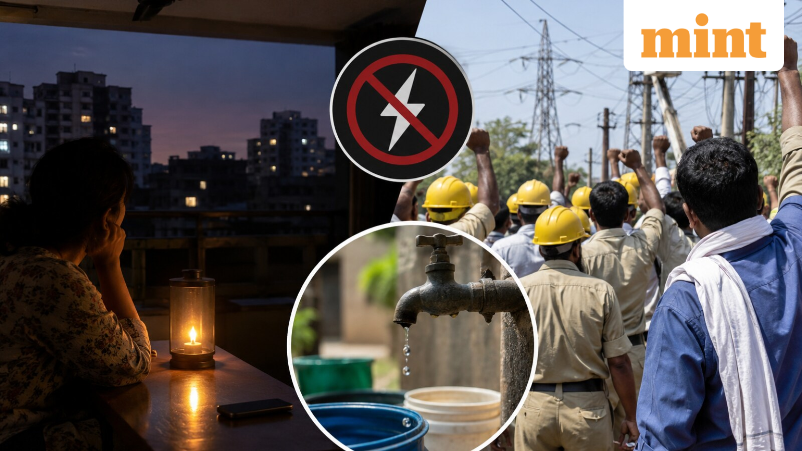 No power, water in Gurugram, Faridabad, Nuh; 3,000 complaints filed in 12 hours | Why is Haryana in the dark? — Mint India