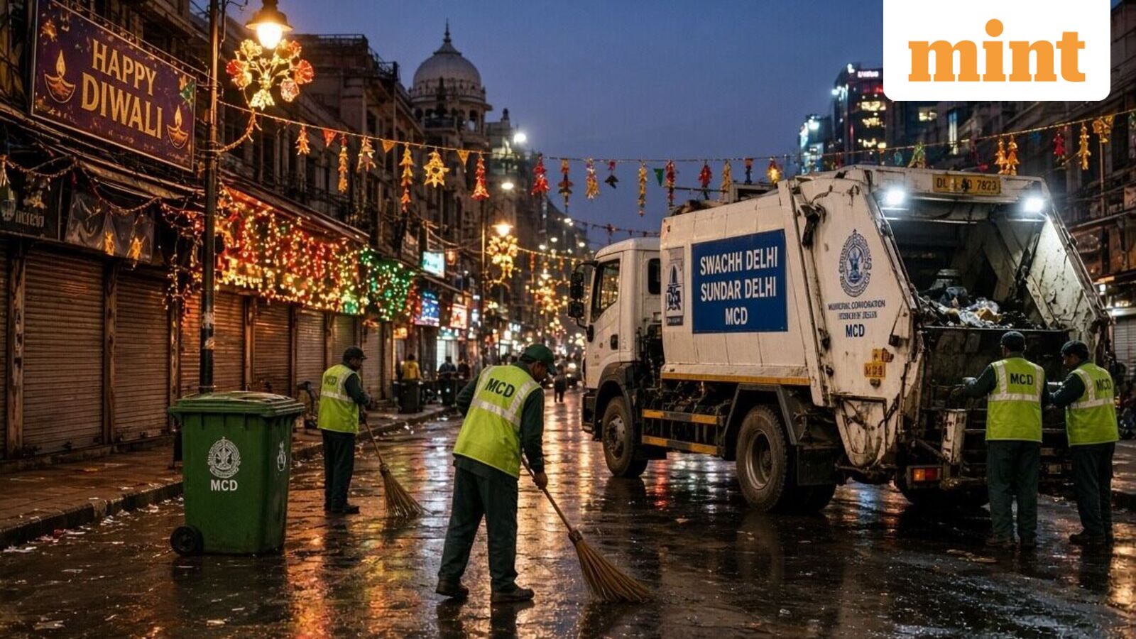 Delhi's festive-season cleanup: CM Rekha Gupta pushes for cleaner markets, roads and residential areas — Mint India, Bangalore Sports news