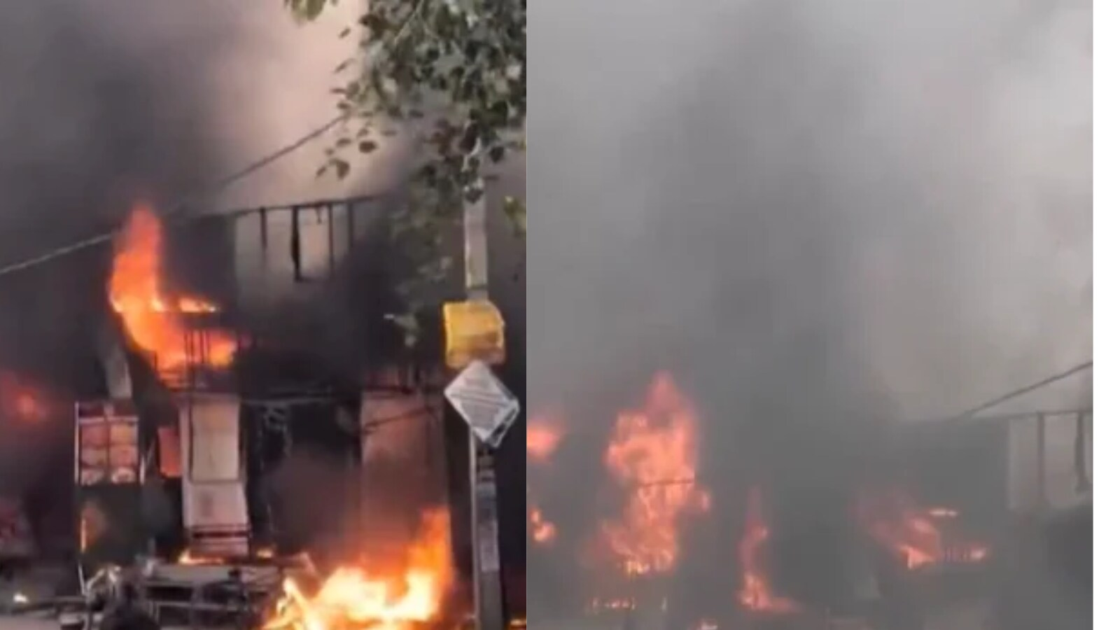 Noida Sector 125 fire: Blaze at hotel spreads to nearby eateries, firefighting ops underway | Video — Mint India, Bangalore Technology news