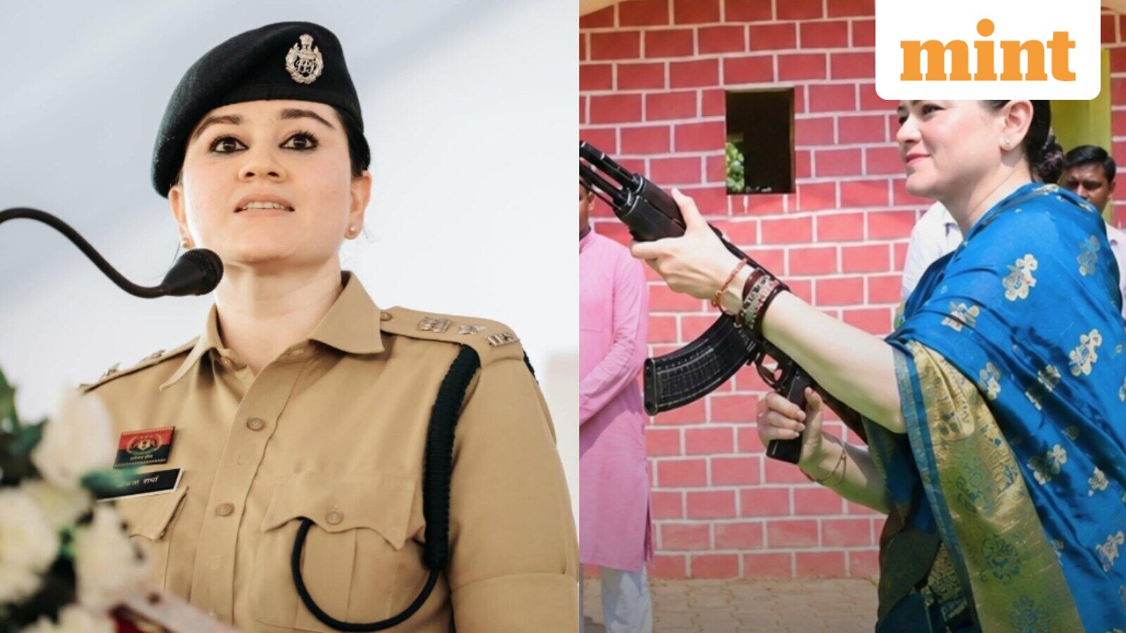 Who is IPS Officer Ankita Sharma? How she sparked controversy with AK-47 firing during Vijayadashami Shastra Puja — Mint India, Bangalore Technology news