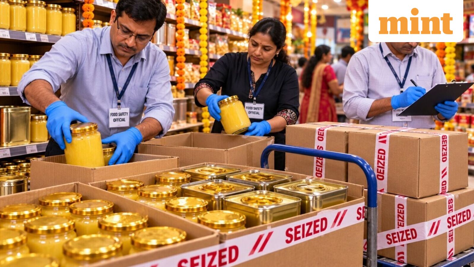Delhi food safety ghee raid: Over 322 kg of ghee seized from stores; here's what was found, what you should be aware of — Mint India, Bangalore Business news