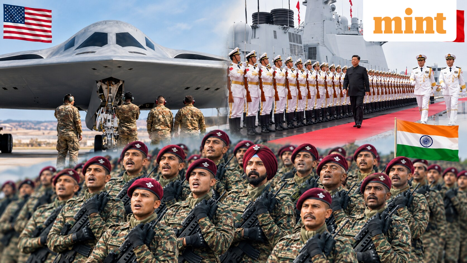 Which countries have the world’s largest militaries? China leads in troops, US in air power — where does India stand? — Mint India, Bangalore Technology news