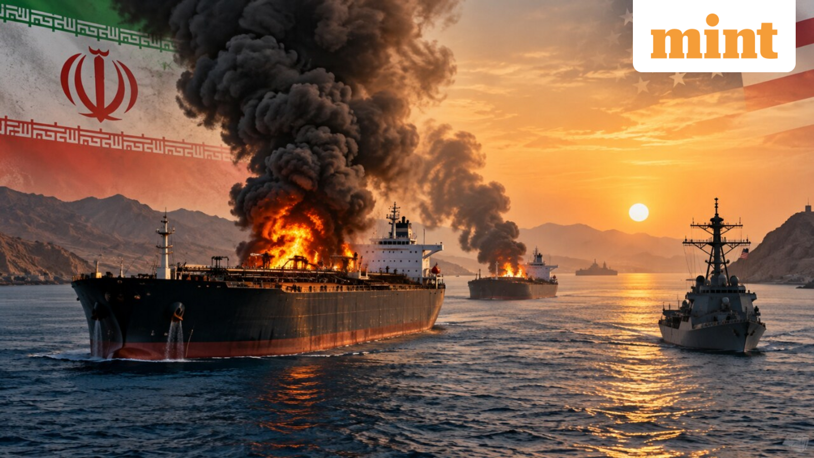 Iran claims control of Strait of Hormuz, says 2 oil tankers hit mines, warns US warships against Persian Gulf entry — Mint India, Bangalore Technology news