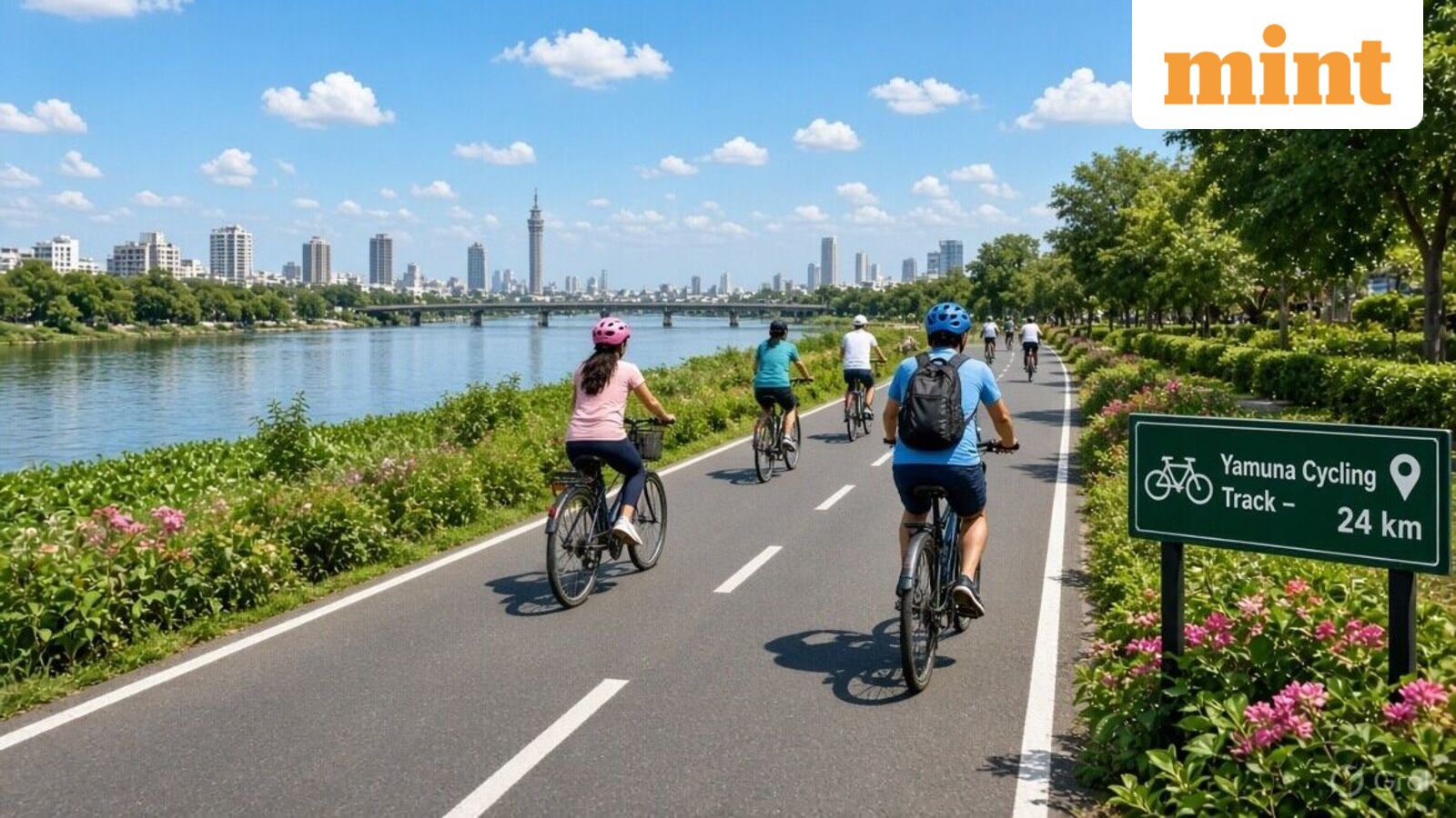 Delhi’s longest cycling track planned along Yamuna: Route details, opening date, cost and purpose — Mint India, Bangalore Technology news