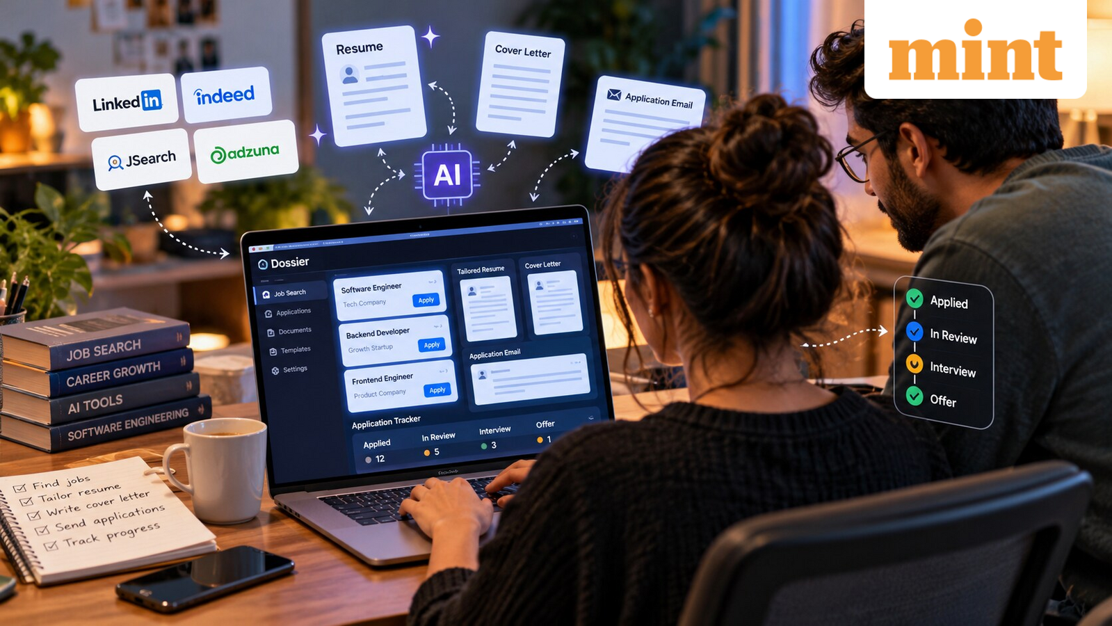 A husband built an AI job-search tool for his wife. She landed a job, and he open-sourced - How it happened? All detail — Mint India