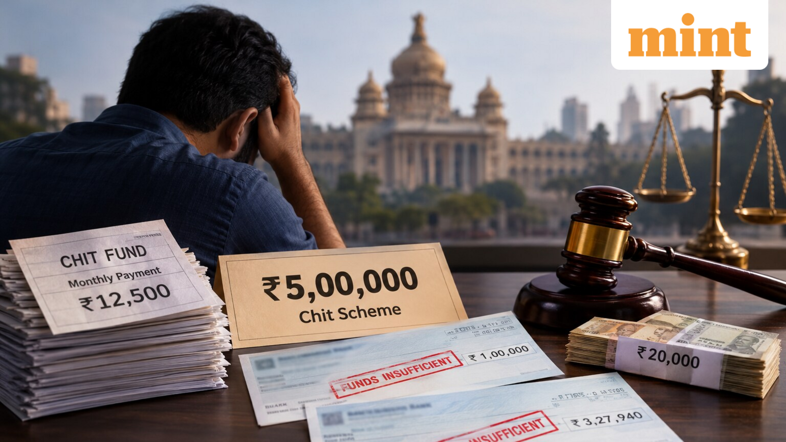 Bengaluru man pays ₹12,500 monthly for 40 months, gets ₹20,000 from chit fund: Consumer court orders ₹4.08 lakh payout — Bangalore Government news