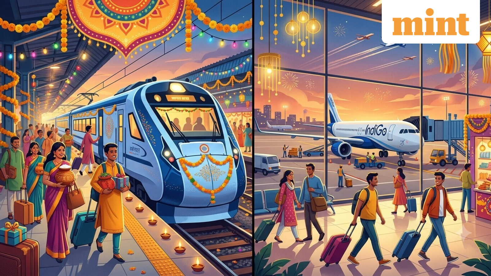 Dhanteras, Diwali tours: Travelling this festive season? Here's how to find cheaper train and flight tickets | Guide — Bangalore Sports news
