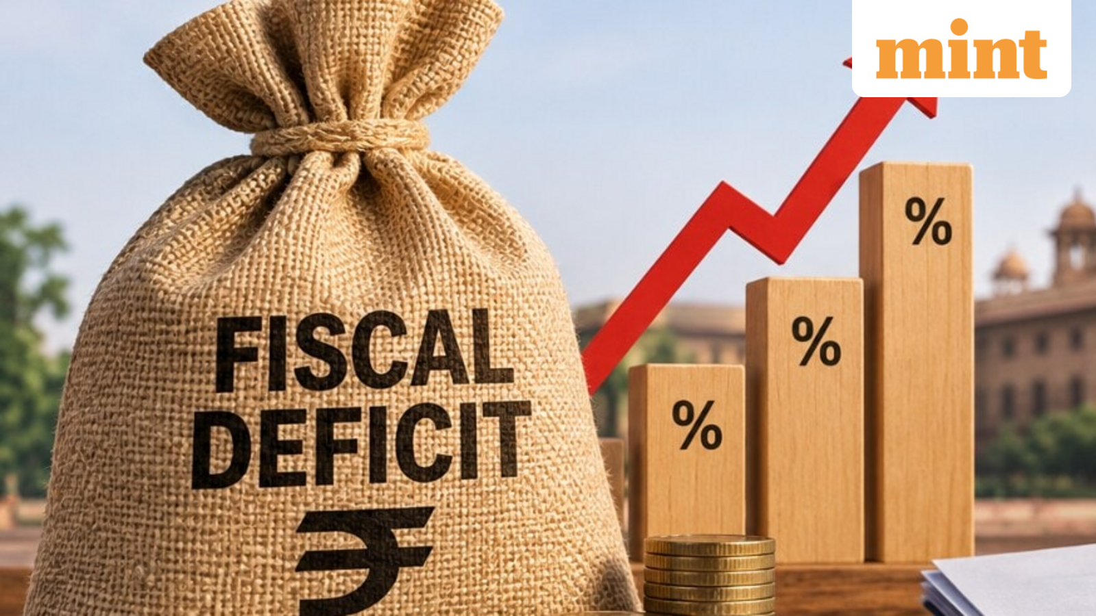 Fiscal deficit rises to ₹7.14 trillion or 42.1% of FY27 target in first six months — Mint India